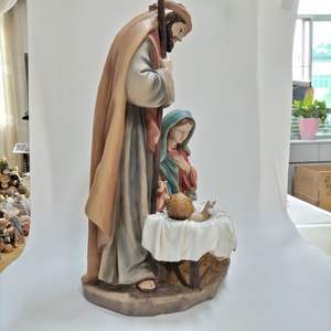 European Style Resin <b>Nativity</b> <b>Set</b> Religious Gifts Can Be Customized for Home Decoration - Product Image 4