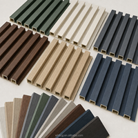 Paneles Separadores de Plástico 3D, Panel de PVC para Revestimiento de Paredes, Diseño Decorativo WPC para Paneles de Pared Interiores, Alternativa a la Madera