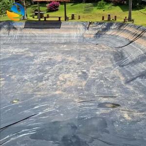 Grande rouleau de géomembrane HDPE pour bassin, largeur 8m, pour <span class=keywords><strong>lacs</strong></span> artificiels, fermes piscicoles, usage industriel - Product Image 3