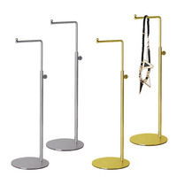 Organisateur de bijoux, porte-boucles d'oreilles, crochets suspendus, porte-collier pour femmes, chaussettes et écharpes, présentoirs décorés pour salle de spectacle