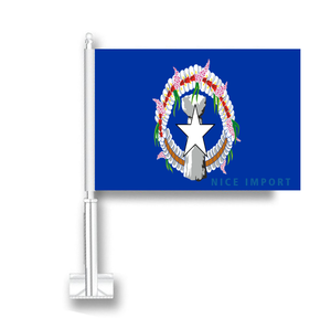 Drapeau de la Trinité-et-<span class=keywords><strong>Tobago</strong></span> pour voiture, drapeau pour fenêtre de voiture en polyester avec mât inclus, décorations patriotiques pour les célébrations festives - Product Image 3
