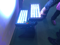 Pack Scène Scolaire 120x10W RGBW UV 4-en-1 Projecteurs LED Extérieurs Étanche IP65 Haute CRI 95 Ra95 Éclairage Urbain Couleur DMX512