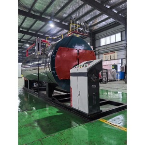 Caldera de Vapor de Tubos de Fuego Automática de Gas Natural/Diésel de Bajo NOx WNS1-15Ton para Exportación Mundial, Ideal para Teñido Textil, Industria Química y Hospitales - Product Image 5