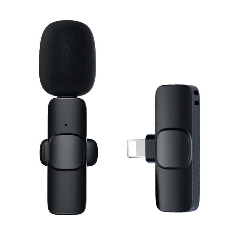 High Quality Clip-on Collar Clip Microphone Mic Microphone Mini Wireless Microphone For Type-C