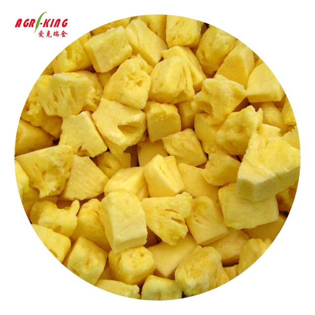 High Quality Fruits IQF Frozen Pineapple Fruit Frozen Dices and Chunk in Bulk Packaging Wholesale IQF Frozen Fruits