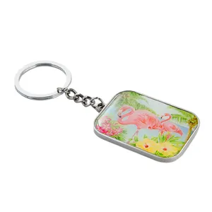 Manufacturer Supply Wholesale Cute Metal Zinc Alloy Fancy Car Key Chains Cheap Custom Logo Enamel Keychain