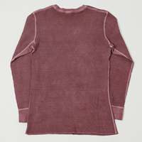Vêtements d'hiver personnalisés, sweat-shirts délavés à l'acide, 100% coton, tricot gaufré, chemises thermiques à manches longues, chemise délavée à l'acide