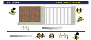 Rouleau en nylon de remplacement de roue de porte coulissante d'acier inoxydable de <span class=keywords><strong>6m</strong></span> avec des roulements pour le système d'ouvreur de porte coulissante - Product Image 4