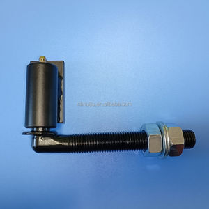 Haute qualité échantillon gratuit roulement à billes noir mat baril assemblage clôture rampe charnières graisse J boulon soudage charnière de porte robuste - Product Image 1