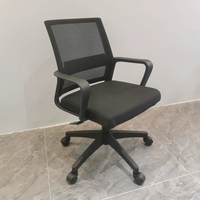 Chaise de bureau moderne à dossier haut en maille, hauteur réglable, ergonomique, couleurs personnalisables, vente en gros, réduction sur les achats en vrac