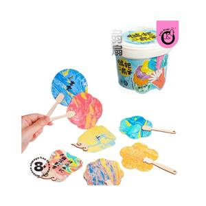 Kit de mini-ventilateurs laqués Kodak pour enfants, 7 ventilateurs, 5 marque-pages, bricolage artistique pour enfants de 4 à 6 ans, fabriqué en Chine - Product Image 2