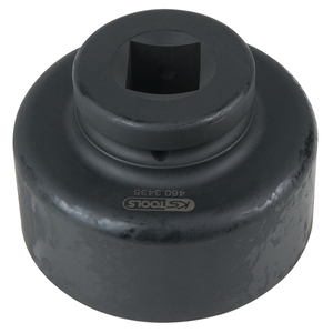Zócalo de tuerca de eje de 8 puntos de 90 mm de acero y carbono para vehículos Volvo y herramienta de reparación de camiones para talleres - Product Image 1