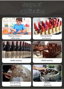 Cire de paraffine entièrement raffinée de marque Dalian Kunlun 58/60, fournisseur de bougies solides de qualité supérieure - Product Image 2