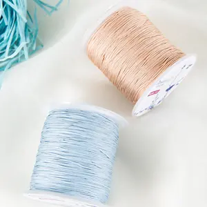 D-SNC Bồ Công Anh Dây Trang Sức 1.2 & 1.5Mm Dây Nylon Phụ Kiện Trang Sức Vòng Tay Và Vòng Cổ Chất Liệu 21 Màu - Product Image 1