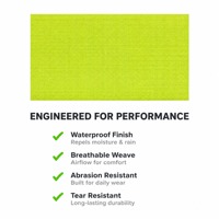 Tissu Ripstop en Polyester Jacquard Torsadé 2400D Imperméable, Résistant à l'Abrasion et à la Saleté pour Chaussures, Sacs de Plein Air et Tentes