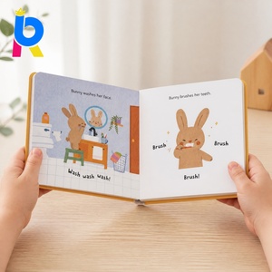 Livre d'images pour enfants personnalisé <span class=keywords><strong>de</strong></span> qualité supérieure, couverture rigide, impression brillante, vente en gros, livraison rapide, logo personnalisé - Product Image 2
