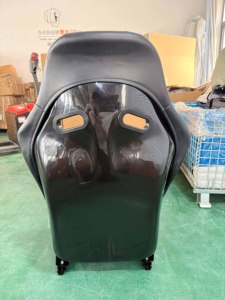 Sedile da competizione professionale RECARO MRB, struttura in fibra di vetro e rivestimento in morbida pelle scamosciata per <span class=keywords><strong>Renault</strong></span> - Product Image 6