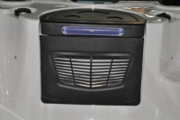 Bain à remous autoportant Ariestech importé, design européen moderne et élégant, coque en acrylique, écologique, pour 6 personnes, spa familial extérieur