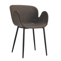 Chaise de salon en cuir PU de Style moderne, nouveau, mobilier de loisir, personnalisé, de haute qualité, vente en gros
