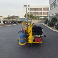 Machine de marquage thermoplastique autoportée MYL-180TE pour la construction de lignes vibrantes et de bandes de signalisation – Traceur à petite échelle