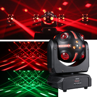120W Laser RGBW LED Moving Head Lichter mit DMX512-Steuerung, HomeKit-kompatibel für Bar, Party und Bühnenbeleuchtung