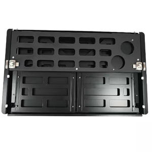 Mesa plegable para portón trasero de puerta trasera para accesorios <span class=keywords><strong>Ford</strong></span> <span class=keywords><strong>Bronco</strong></span> 2021 2022 2023 2024 soporte de carga recubierto de polvo negro de alta resistencia - Product Image 3