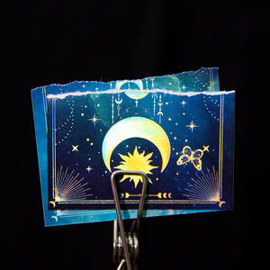 Bloc-notes mémo 24 feuilles/paquet, série Vientiane, style Ins, matériel de bricolage pour journal intime, décoration, 6 options - Product Image 5