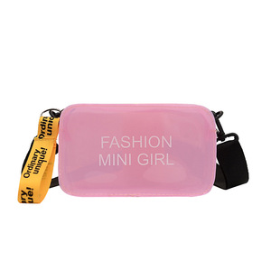 KALANTA-Mini <span class=keywords><strong>sac</strong></span> à main en PVC avec logo personnalisé imprimé pour femmes, <span class=keywords><strong>sac</strong></span> à bandoulière transparent en gelée pour téléphone <span class=keywords><strong>portable</strong></span> - Product Image 6