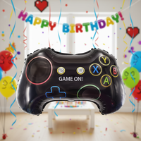 Ballon Mylar en forme de manette de jeu PSP « Joyeux Anniversaire » pour décorations de fête d'enfants – Offre Spéciale