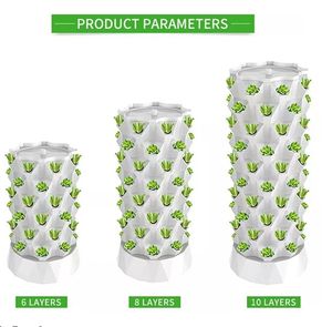 Aeroponic Growing Towers Hydroponics Vertical Garden Systems - Product Image 3
