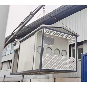 Mobile Storage House <b>Rectangle</b> Engineered Wood Multifunctional Storage Unit For Neatening And Waste Collection - Product Image 3