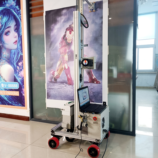Eco-friendly Ink High Accuracy Hot Sale 3D Wall Printer Direct to Wall Vertical Printer 3D Effect Inkjet UV Printing Machine