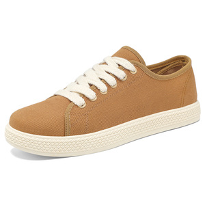Spring 2026 model casual shoes - breathable, simple <b>canvas</b> shoes, slim style, versatile trendy shoes, retro single shoes, lightw - Product Image 5