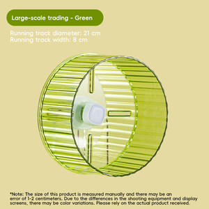 <span class=keywords><strong>Rueda</strong></span> de Ejercicio Extra Grande para Hámster, Transparente, de Acrílico, con Diseño Anti-Vuelco y Soporte, Anti-Pie Encalzado - Product Image 6