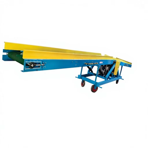 Système de convoyage d'entrepôt, convoyeur à bande robuste pour la manutention des matériaux, le chargement et le déchargement des camions, l'automatisation logistique - Product Image 1