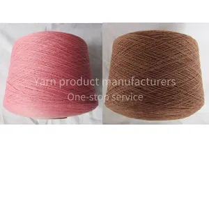 100% Wool Viscose Blended Yarn Dyed Merino Wool Knitted Yarn for DIY Hand Knitting and Crochet Sewing Use