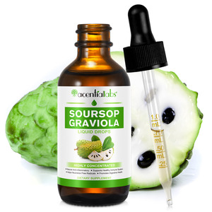 Acentiallabs Antioxidante Ayuda a Neutralizar los Radicales Libres Gotas Líquidas de Guanábana Suplemento Extracto de Guanábana en Gotas Líquidas - Product Image 2