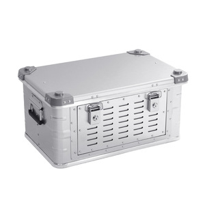 Boîte de secours portable en aluminium, bac de rangement durable pour le camping, étui de transport pour le camping en plein air - Product Image 4