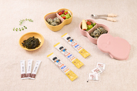Divertido y saludable DIY Kkomoong Easy Rice Ball Making Kit Camarones y anchoas Sabor Merienda coreana Comida asiática instantánea para niños