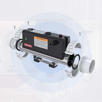 Chauffe-eau pour bain à remous extérieur en plastique moderne Proway pour usage hôtelier, chauffe-eau écologique pour spa