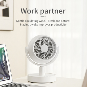 Tự Động Dao Động Không Khí Quạt Lưu Thông Với Pin Có Thể Sạc Lại Bảng <span class=keywords><strong>Fan</strong></span> 5H Hẹn Giờ Im Lặng Điện Bàn Nhỏ <span class=keywords><strong>Fan</strong></span> Đối Với Trang Chủ Phòng Ngủ - Product Image 3