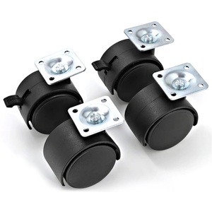 Furniture Casters U-bracket <strong>Wheels</strong> <strong>for</strong> Foden <strong>Table</strong> Kids Baby Bed - Product Image 3