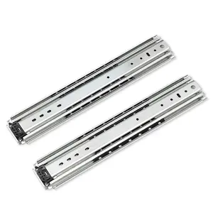 High Quality Rail Coulissant 76mm Heat Press Machine Slide Out Drawer Track Heavy Duty Cabinet Rails Slide Way