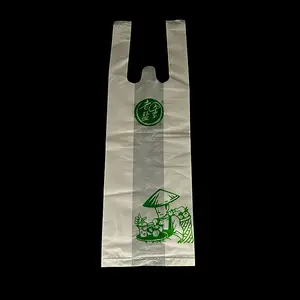 Custom Printed Environmentally Friendly Compostable 100% Pla Bubble Tea Carry Bag Pla Single Cup Holder Pla Bag