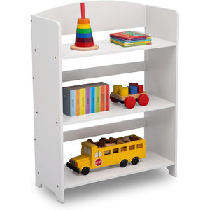Étagère à livres multifonctionnelle pour tout-petits, trois étagères ouvertes, blanche, pour chambre <span class=keywords><strong>d</strong></span>'enfant, salle de jeux - Product Image 6