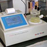 Équipement de laboratoire automatique, Micro-humidimètre d'huile, transformateur, testeur de teneur en huile et en eau, kart, Fischer, titreur