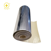 Protection pour camions et véhicules lourds en mousse IXPE 4mm 3mm avec support PET noir, pare-soleil réfléchissant en feuille d'aluminium
