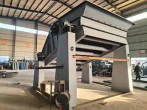 شاشة اهتزازية صناعية ذات قدرة كبيرة للخدمة الشاقة مزدوجة المحور ذات حركة دائرية مع علبة تروس المحرك ، V لتعدين خام الحصى - Product Image 4