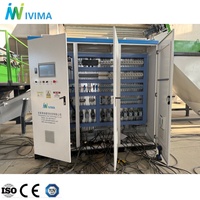 Ligne de lavage de bouteilles PET automatique haute productivité IVIMA Chine, machine de déshydratation, ouvre-bales, technologie de recyclage avancée