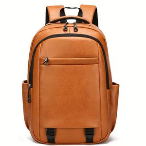 Wholesale PU Leather Custom Business School Smart Casual Sports Waterproof Mochila Travel Bagpack Back Pack Backbag Backpack Bag - Product Image 1